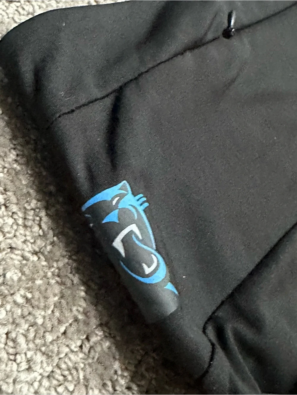 Women's WEAR by Erin Andrews Black Carolina Panther Full-Length Leggings